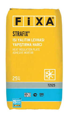 STRAFİX® Isı Yalıtım Levhası Yapıştırma Harcı