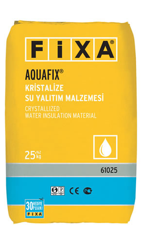 AQUAFİX® Kristalize Su Yalıtım Malzemesi