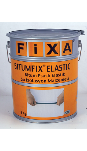 BİTÜMFİX® ELASTİK Bitüm Esaslı Elastik Su Yalıtım Malzemesi - Solvent Bazlı